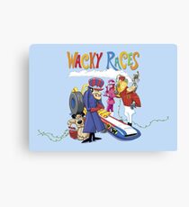Wacky Races Canvas Print