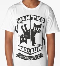 The Flash (Cisco's shirt) - Wanted Dead and Alive (Scrödinger's Cat) Long T-Shirt