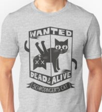 The Flash (Cisco's shirt) - Wanted Dead and Alive (Scrödinger's Cat) Unisex T-Shirt