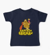 Captain Caveman Baby Tee