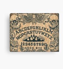 Angel of Death Ouija Board Canvas Print