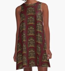 Dapper Raptor A-Line Dress