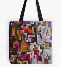 Split Down the Middle Tote Bag