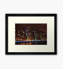 Blue Streak Quays Gerahmtes Wandbild