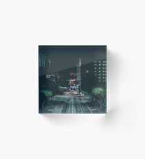Light Pollution Acrylic Block