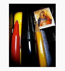 "Madonna and Child in the Pencil Drawer" 2008.09.29 Photographic Print