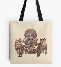 Bolsa de tela Freya conduciendo su carro de gato