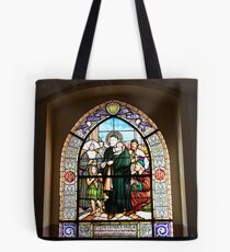 Stained Glass Windows depicting the St. Vincent de Paul Tote Bag