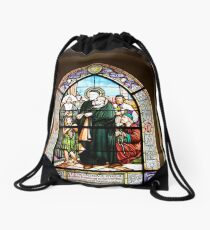 Mochila saco Vitrales que representan a San Vicente de Paúl