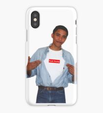Obama Fuck Trump Supreme iPhone Case