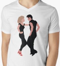 Grease The Musical Men's V-Neck T-Shirt