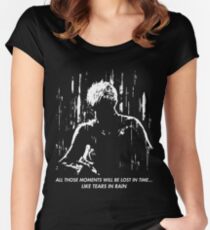 Blade Runner - Like Tears in Rain Women's Fitted Scoop T-Shirt
