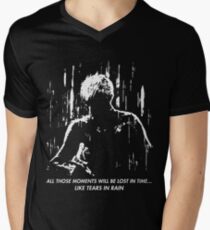 Blade Runner - Like Tears in Rain Men's V-Neck T-Shirt