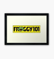 Froggy 101 The Office Framed Print