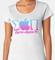 Sigma Apple Pi ΣΠ Women's Premium T-Shirt