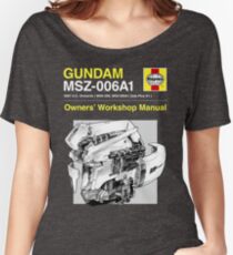 Gundam Zeta Plus - Owners' Manual Women's Relaxed Fit T-Shirt