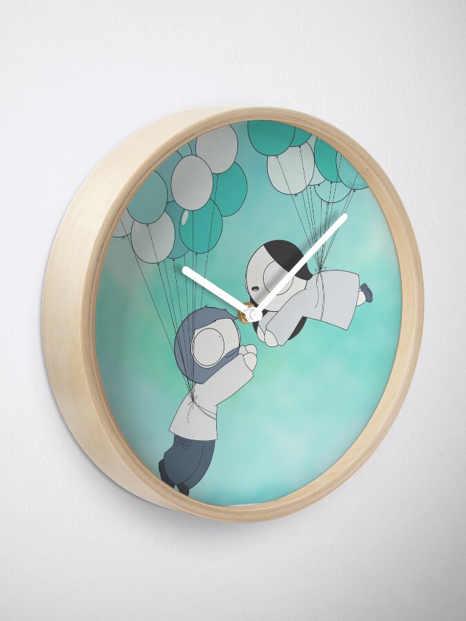 Alternate view of Fly With Me! Clock