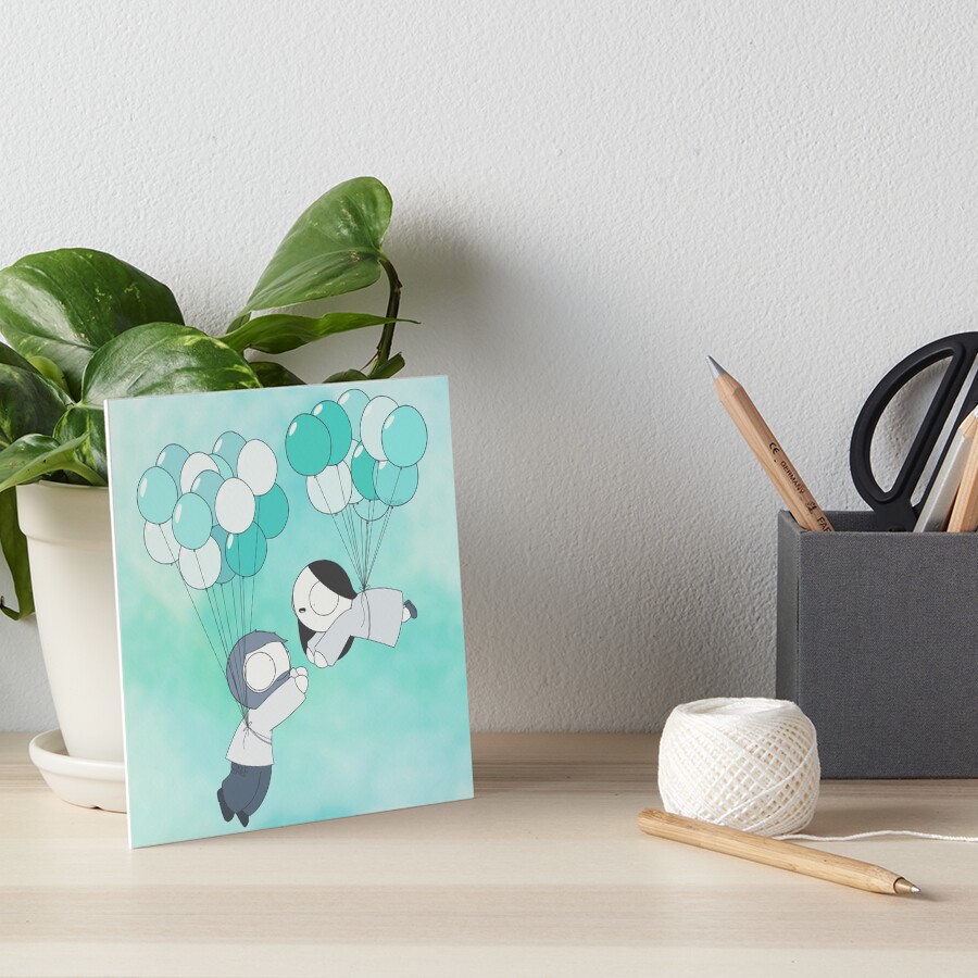 Fly With Me! Art Board Print