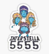 Interstella 5555, daft punk Sticker