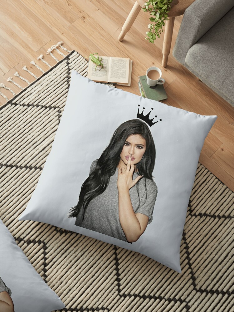 Kylie Jenner Flips Off Floor Pillow By Brokeunikidz