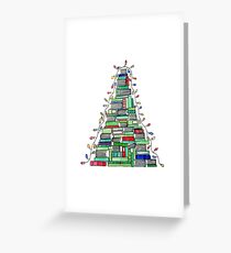 Christmas Book Tree: 2017 Greeting Card