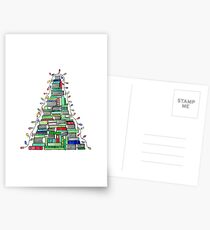 Christmas Book Tree: 2017 Postcards