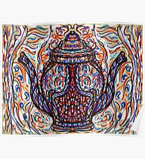 Two Spouted Teapot Poster