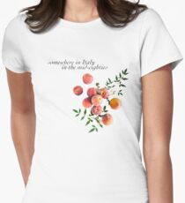 Ruf mich mit deinem Namen an - Inschrift Tailliertes T-Shirt für Frauen