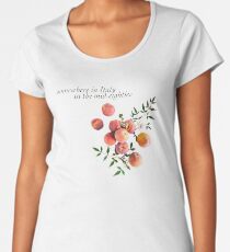 Call Me By Your Name - Inscription Women's Premium T-Shirt