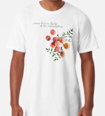 Ruf mich mit deinem Namen an - Inschrift Longshirt