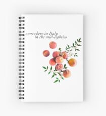 Call Me By Your Name - Inscription Spiral Notebook