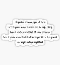 Mark Sloan Sticker