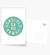 Honolulu - Oahu - Hawaii Postcards