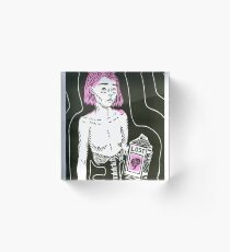 Left It On a Train Acrylic Block