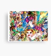 I live in Peace Canvas Print