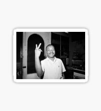 MLK Peace Sign Sticker