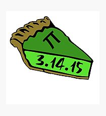 Pi day 2015 Photographic Print
