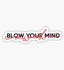blow your mind (mwah) - dua lipa Sticker