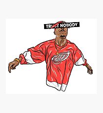 Trust Nobody Photographic Print