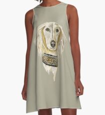 Noble Desert Hound A-Line Dress