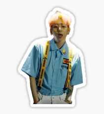 orange zico Sticker