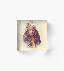 Fluch der Karibik, Jack Sparrow spritzt Acrylblock