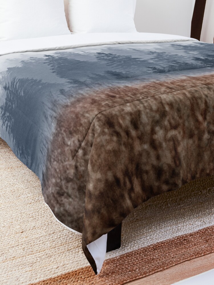 Alternate view of Lost In Fog Comforter