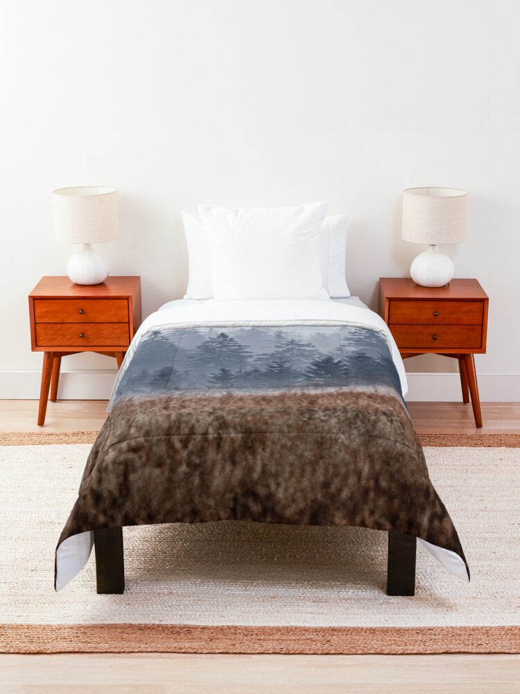 Alternate view of Lost In Fog Comforter