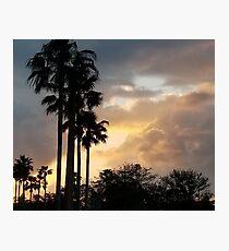 Sunset in St. Augustine, Florida Photographic Print