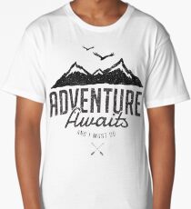 ADVENTURE AWAITS Long T-Shirt