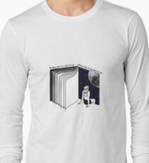 traveling with books Long Sleeve T-Shirt