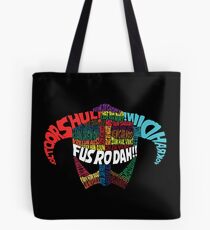 Powered by words! Tote Bag