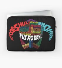 Powered by words! Laptop Sleeve