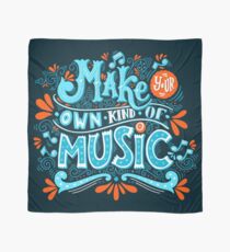 Mach deine eigene Art von Musik Tuch